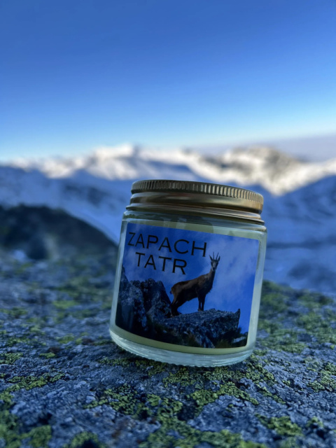 Zapach Tatr świeca sojowa 120ml Zapach Tatr świeca sojowa 120ml